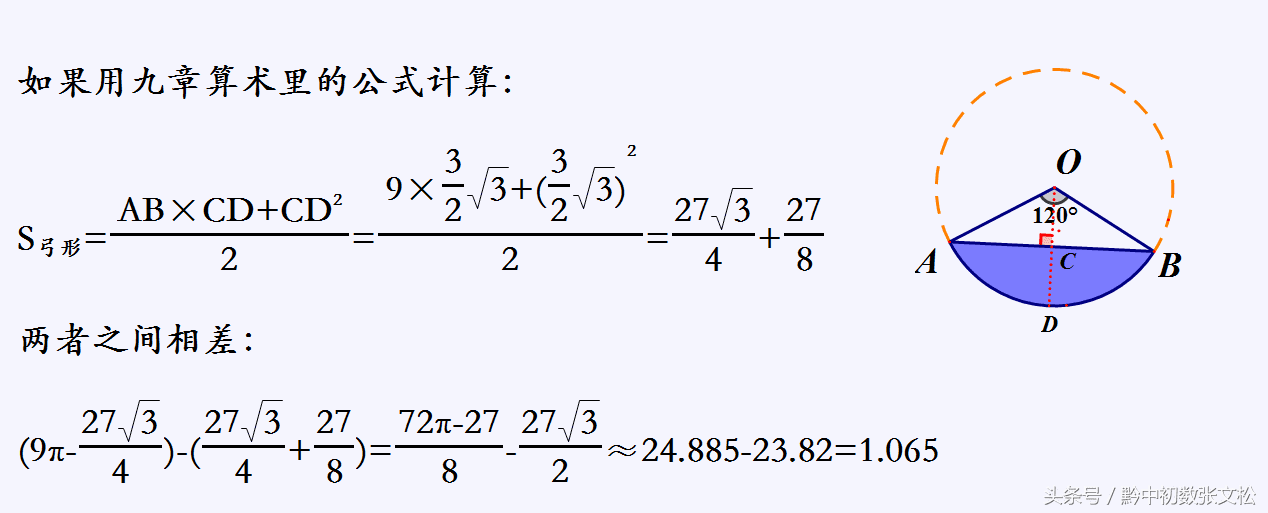 扇形面积的计算公式是什么(扇形面积的推导公式)