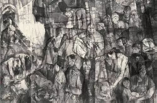 五一劳动节绘画作品