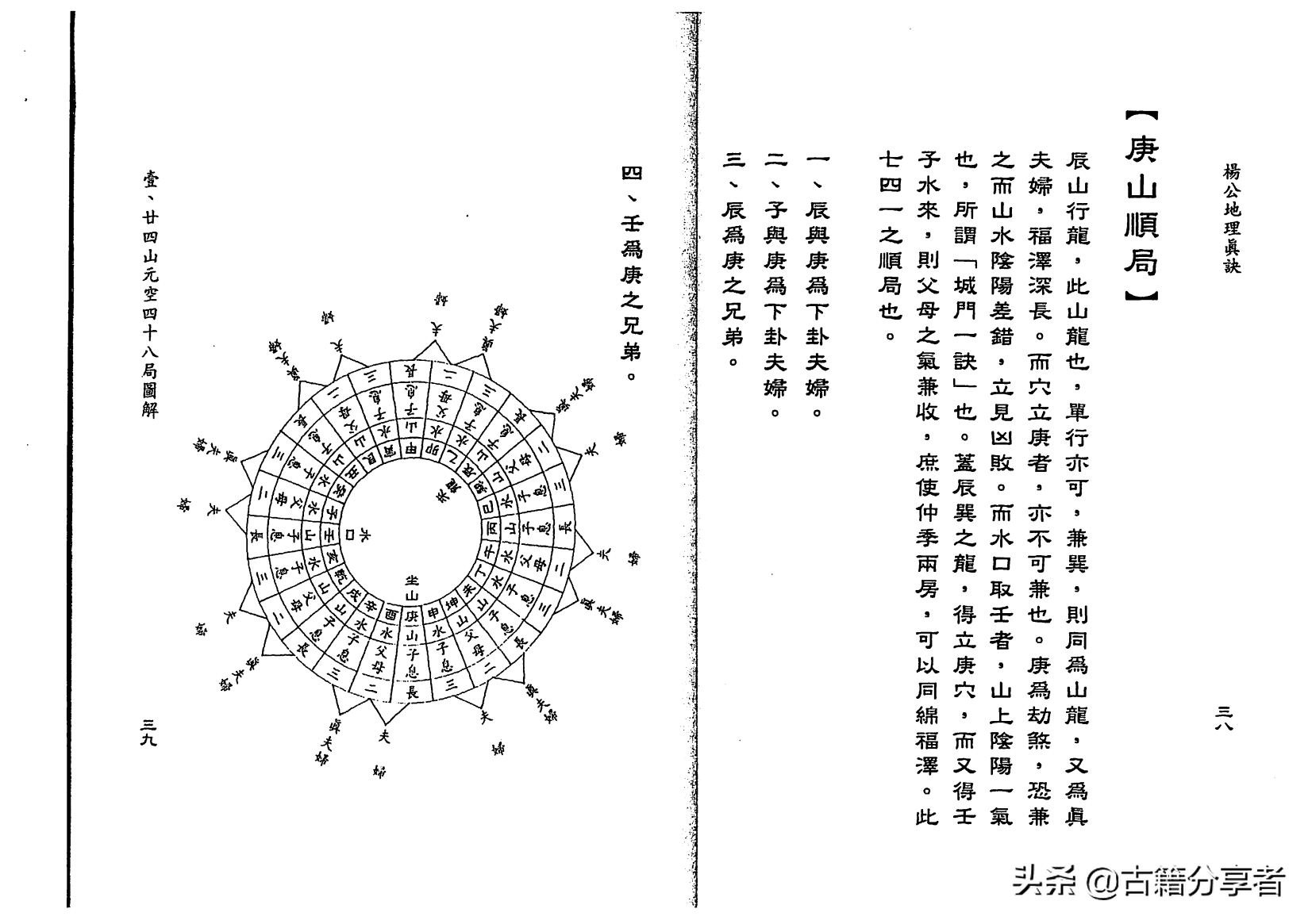 杨公风水掌诀(杨公风水秘诀)