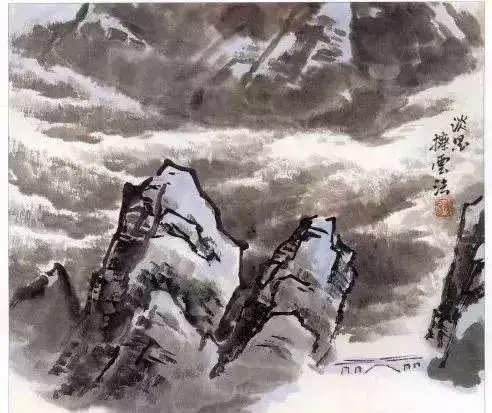 烟雾山水画(山水画风水有什么讲究)