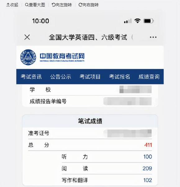 英语四六级成绩公布，却有人欢喜有人忧，分数刚好425是否及格？