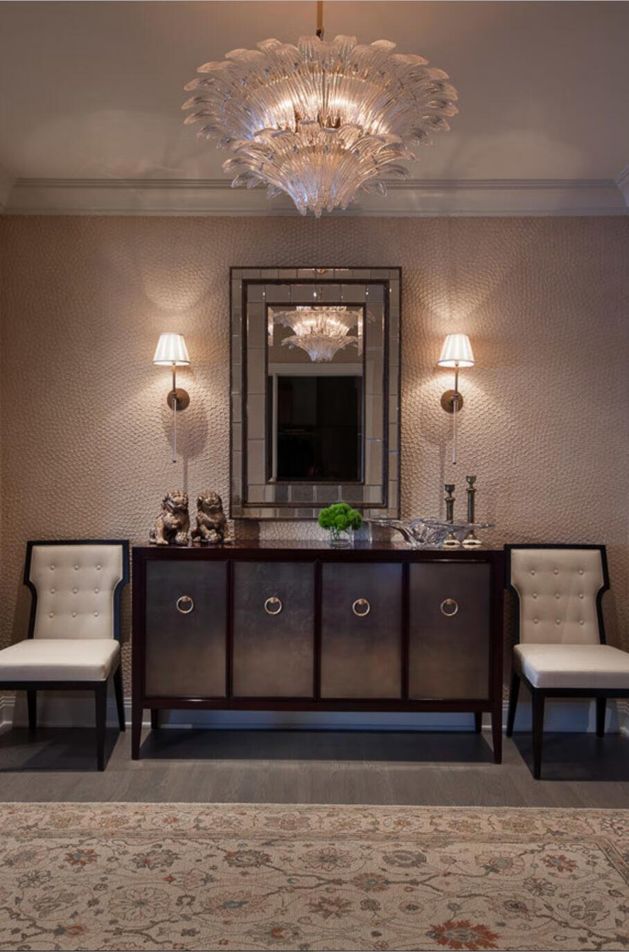 别墅进门玄关设计图片(进门玄关风水)