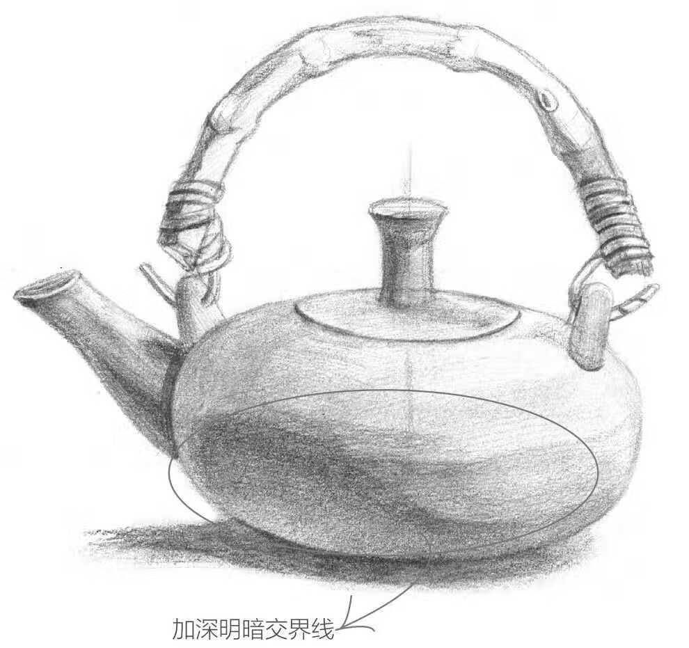 茶壶设计素描(泡茶产品设计)