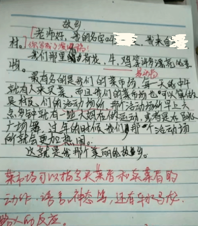 看看这些初一学生写的周记，太有才了！