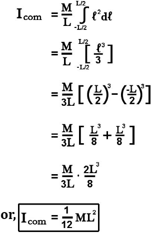 转动惯量的计算方法(转动惯量计算实例)