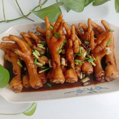 酱鸡爪子的做法大全(酱鸡爪鸡胗的做法)