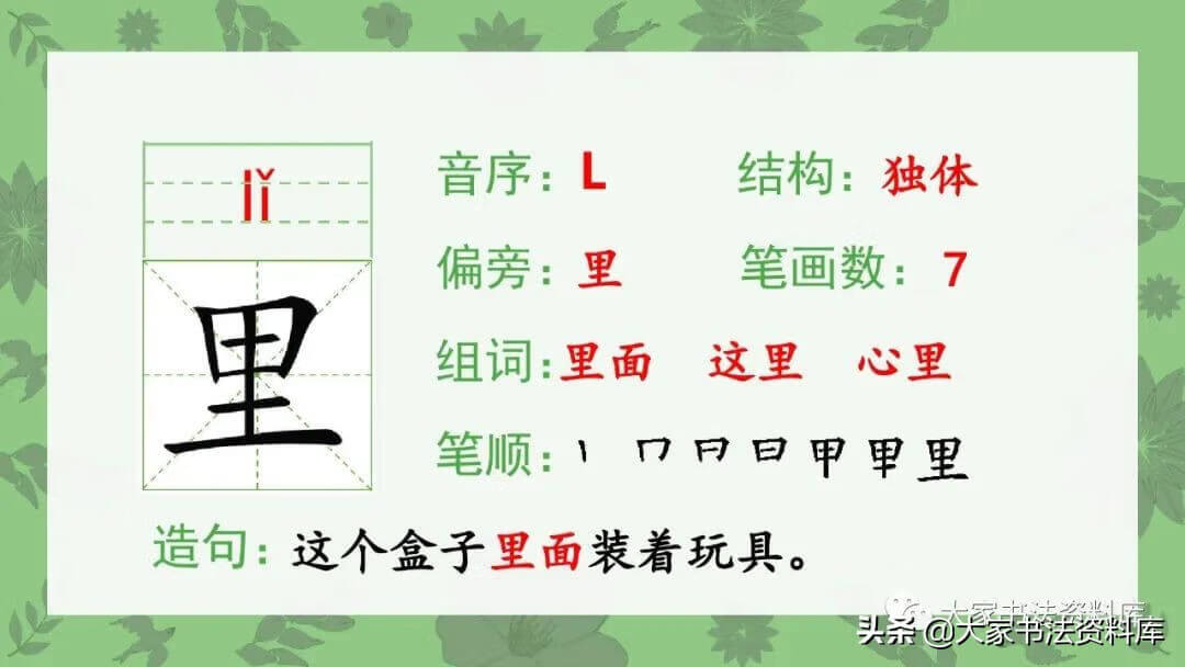 部编版小学语文1—6年级生字PPT课件