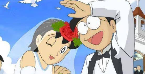 《哆啦A梦》爱情长跑6年，大雄静香终于要结婚了