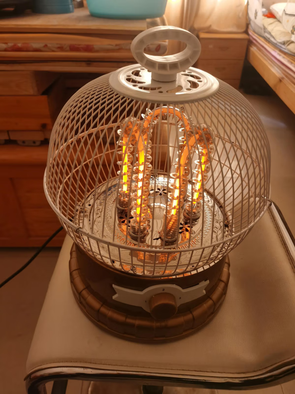 电暖炉鸟笼(鸟笼灯有什么风水)