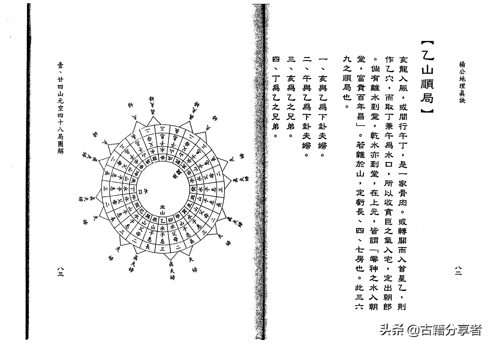 杨公风水掌诀(杨公风水秘诀)