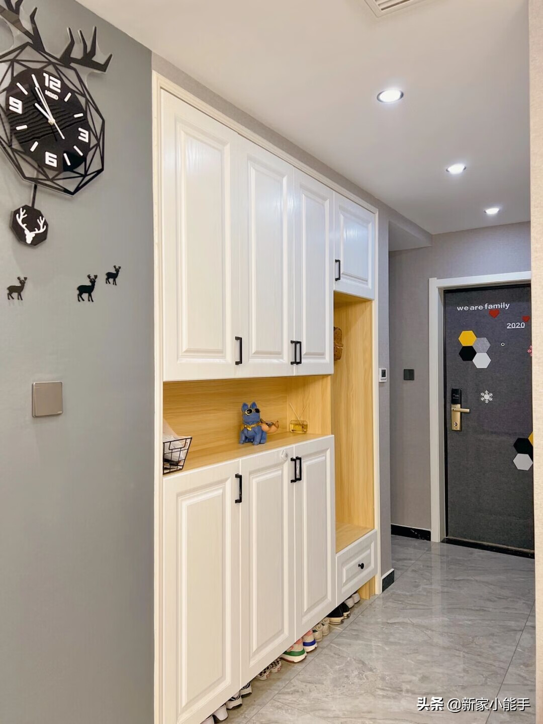 入户门对鞋柜风水化解(入户门放鞋柜的风水)