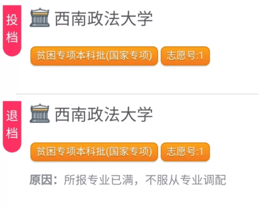 退档和滑档的区别是什么(退档和滑档的意思)