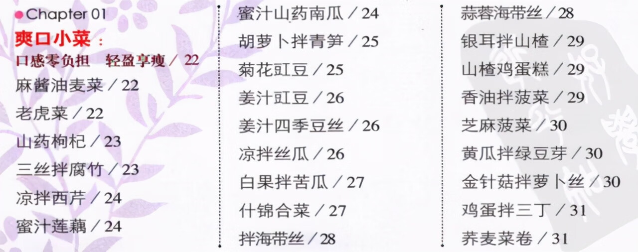 瘦身菜谱大全(减肥食谱的菜谱)