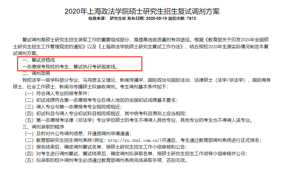 上海政法学院分数线2020(上海政法学院录取分数线)