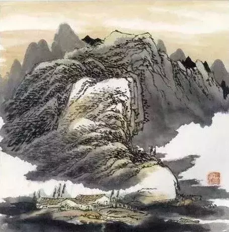 烟雾山水画(山水画风水有什么讲究)