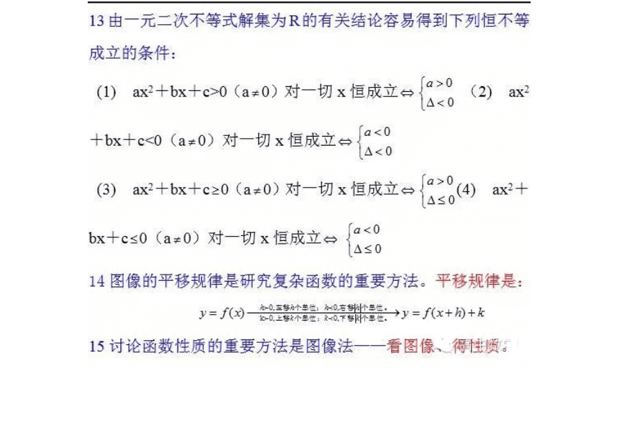 高中数学的方法与技巧