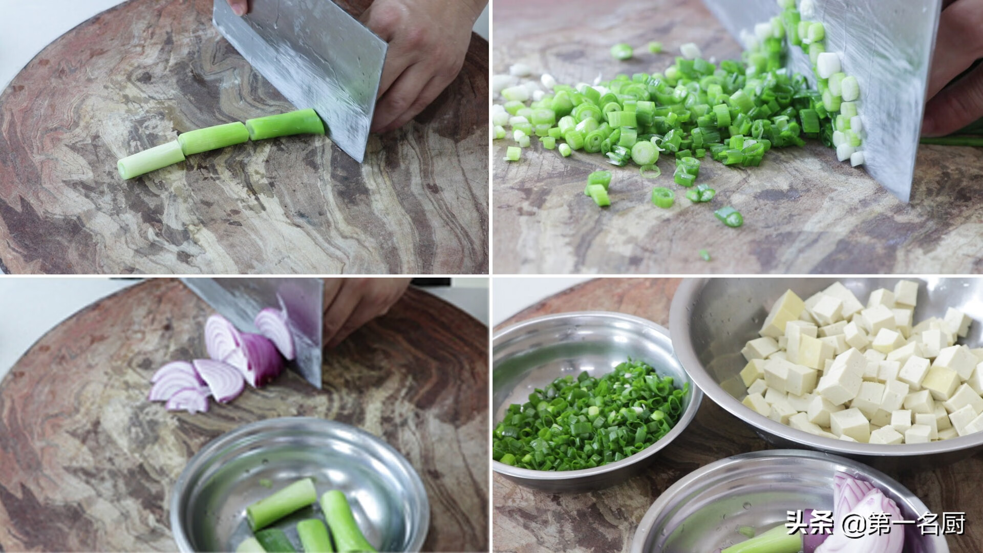 小葱拌豆腐的做法步骤(小葱拌豆腐的做法教程)