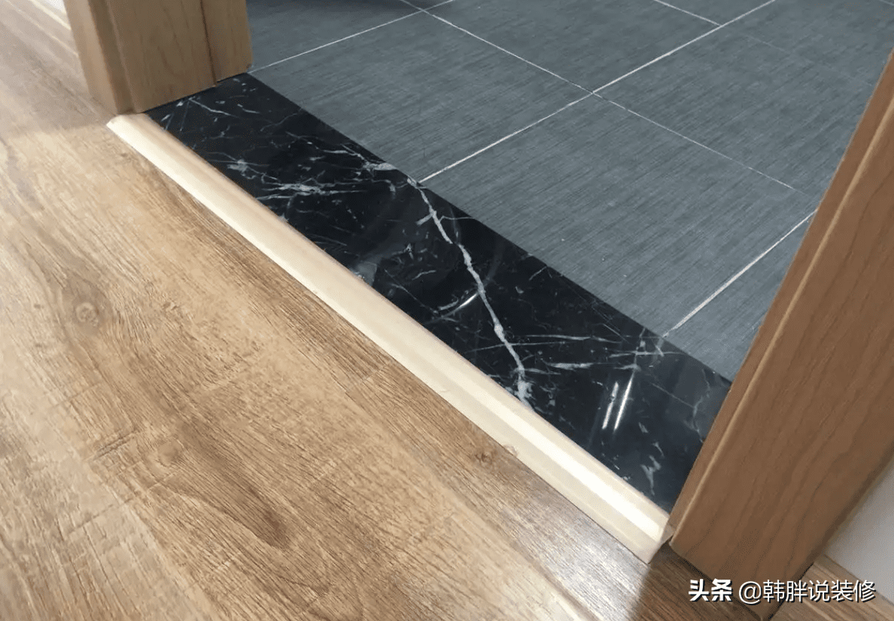 装修房子门坎石图片(入户门槛石安装风水)