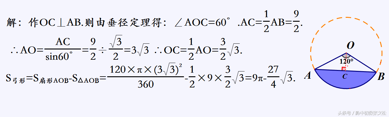 扇形面积的计算公式是什么(扇形面积的推导公式)