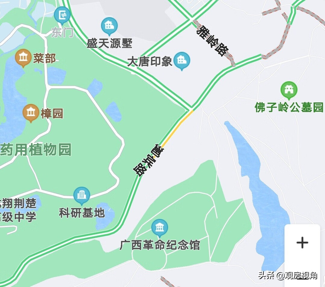 静享"森呼吸"带来的静谧安闲,当然,该楼盘扼守进出佛子岭公墓要道邕宾