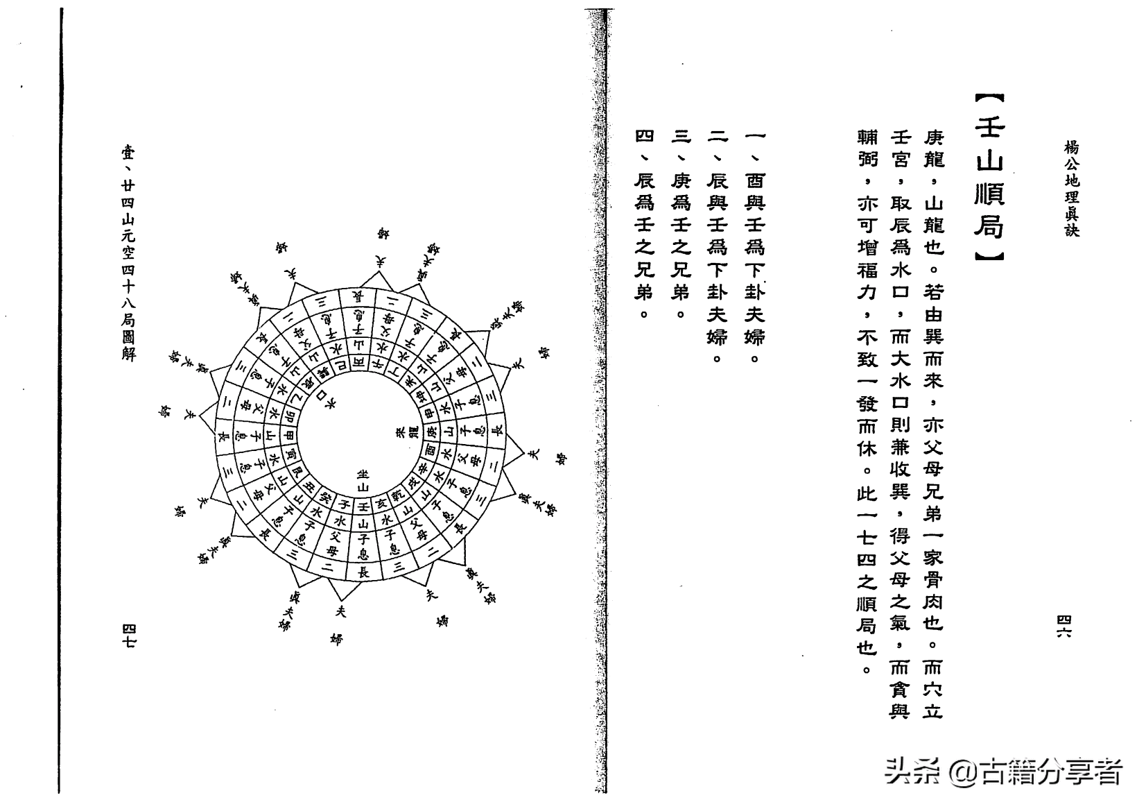 杨公风水掌诀(杨公风水秘诀)