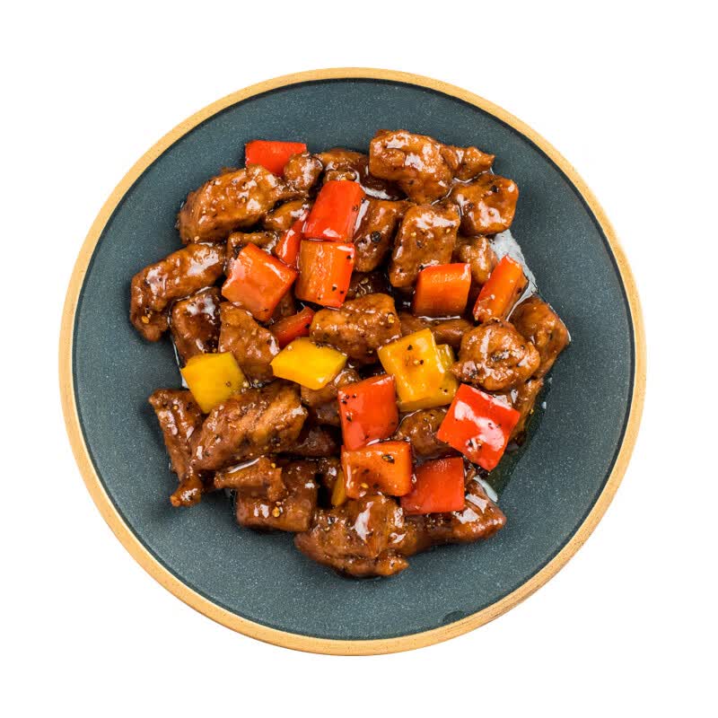 福成鲜到家 黑椒牛肉粒 牛肉块(带调料包)250g 方便菜 牛肉 牛肉块