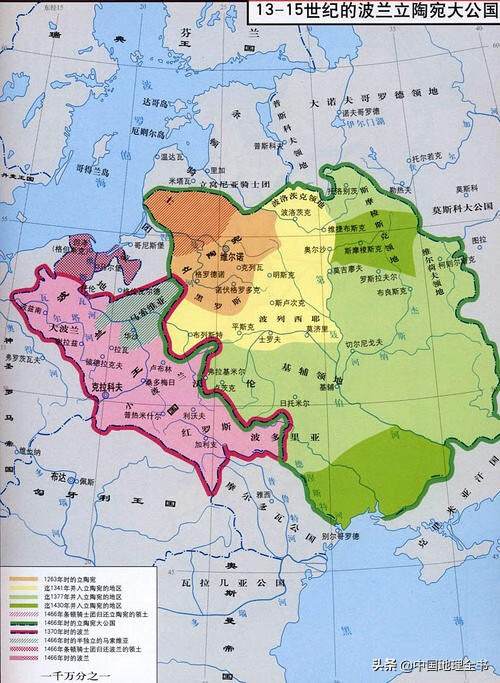 立陶宛面积图片