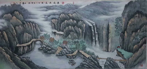 实力派风水画家王波(中国陶瓷艺术家王波)