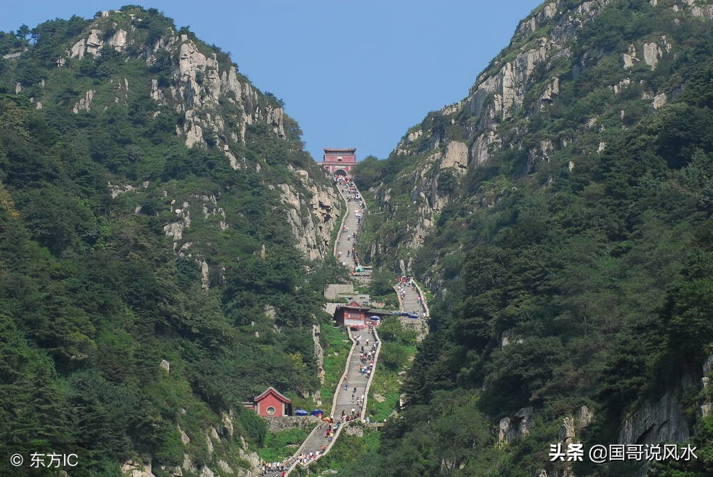 山東泰山龍脈風水泰安風水最好的地方