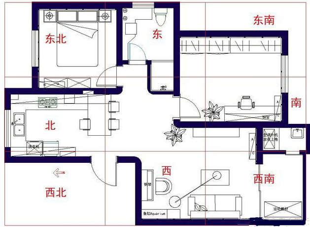 反7字形房子風水吉凶7字型客廳風水