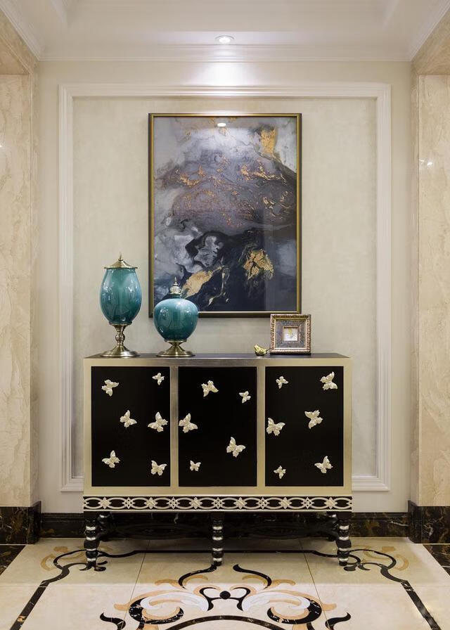 入户玄关天花装修效果图(入户玄关风水好处)