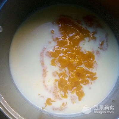 芒果布丁的简单做法吉利丁片(芒果鸡蛋布丁)
