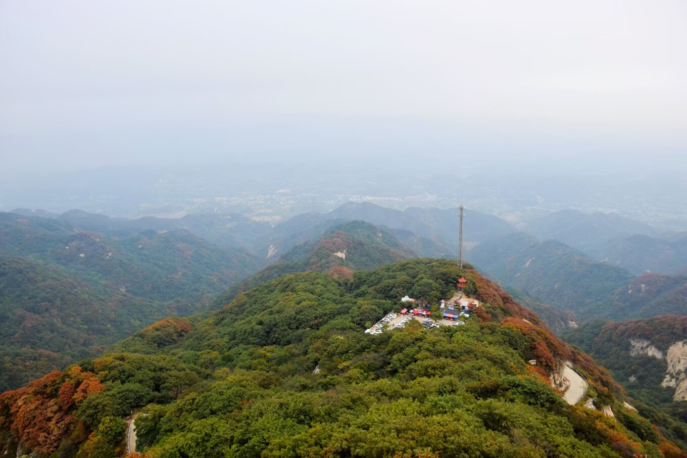 浙江台州桐柏山图片