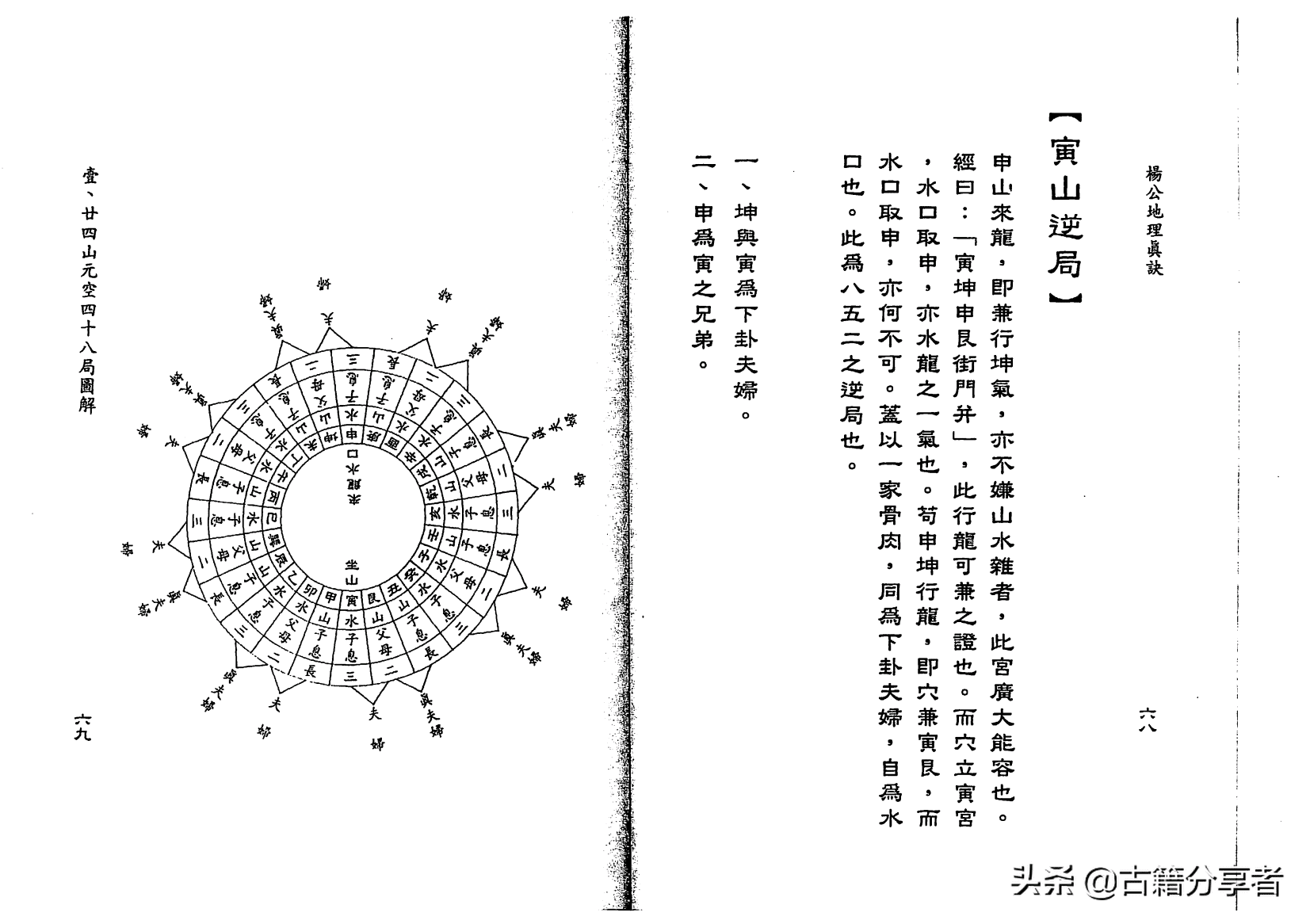 杨公风水掌诀(杨公风水秘诀)