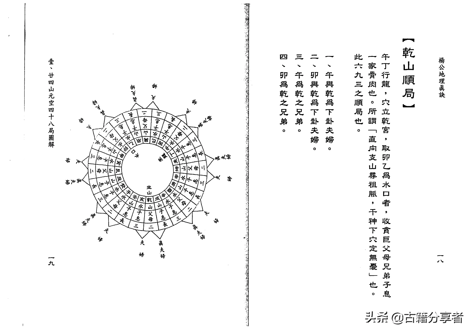 杨公风水掌诀(杨公风水秘诀)