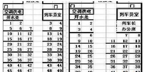 火车车票靠窗座位号(火车哪些座位是靠窗的位置)