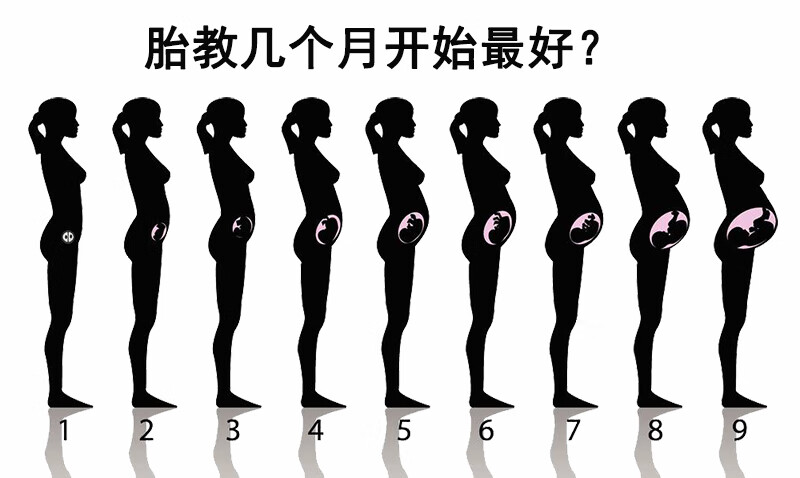宝宝胎教从几个月开始(几个月开始胎教合适)