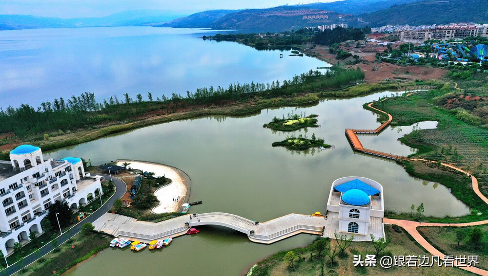 昆明阳宗海岸风水最好的别墅昆明阳宗海山水湖畔房价