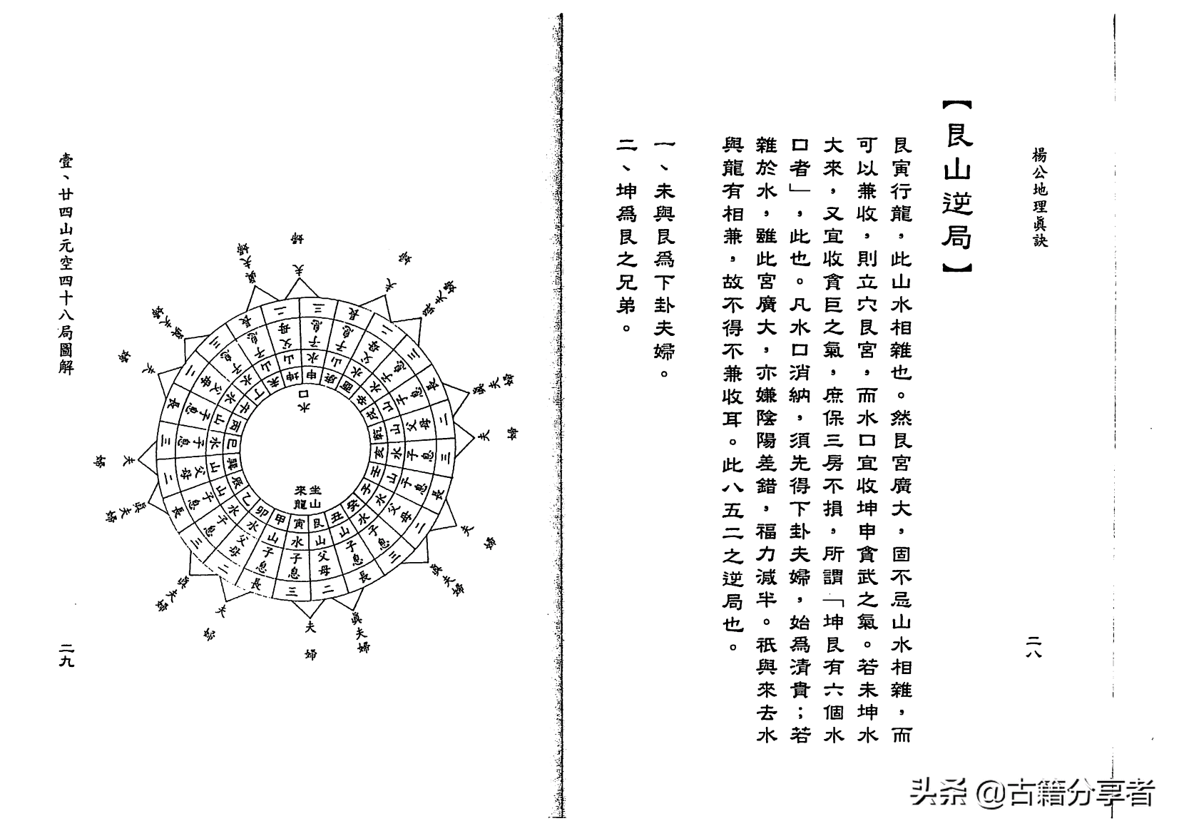 杨公风水掌诀(杨公风水秘诀)