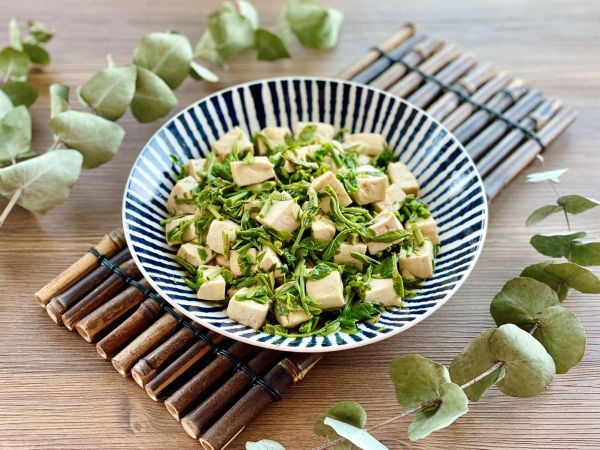 香椿拌豆腐,这才是春天该有的味道