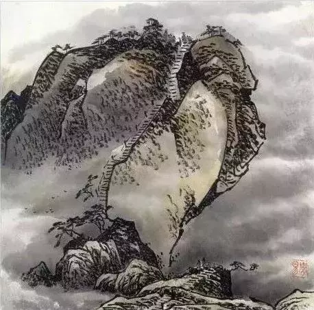 烟雾山水画(山水画风水有什么讲究)