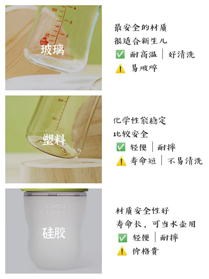 硅胶奶瓶哪个牌子的好(婴儿奶瓶是玻璃的好还是硅胶的好)