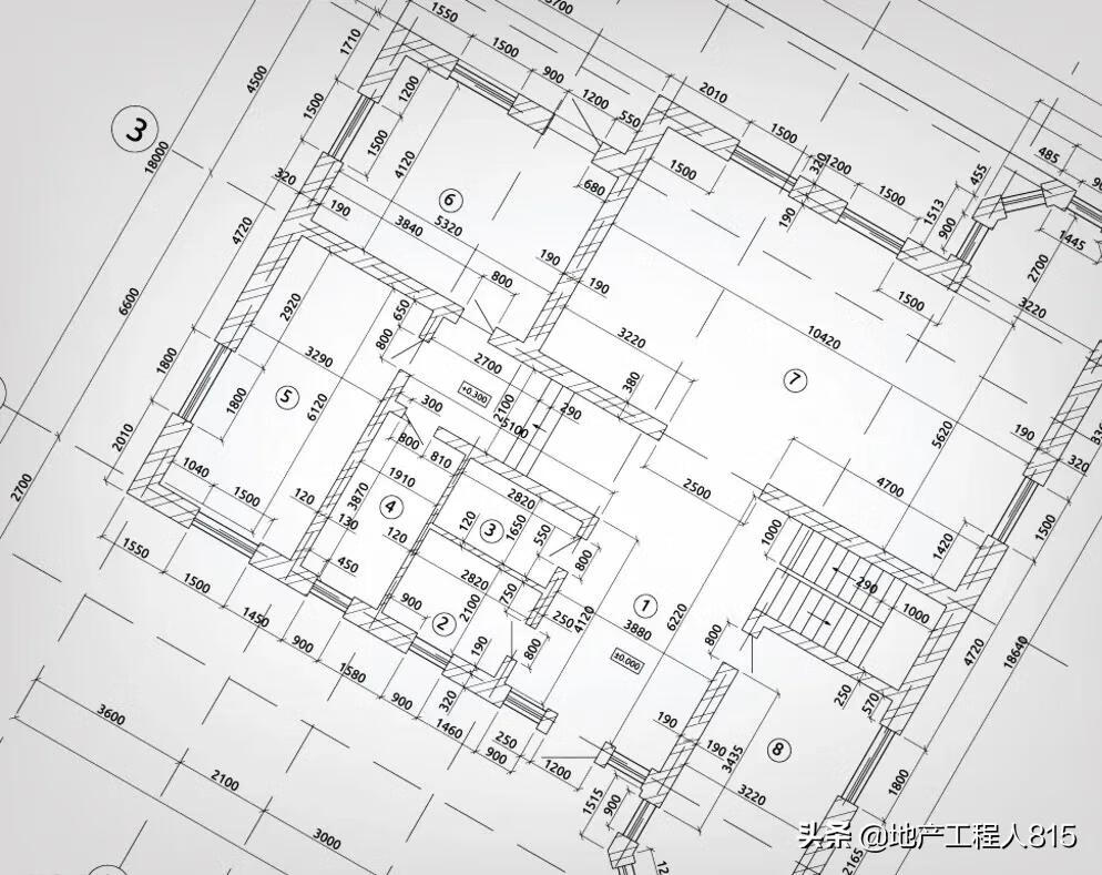 工程图纸尺寸规格(建筑工程图纸)