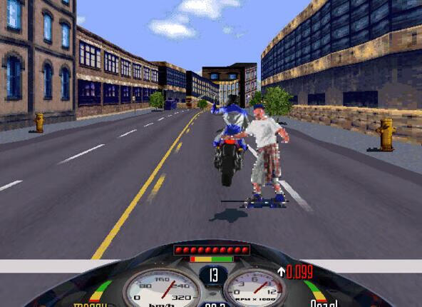 爆力摩托破解版(旧版暴力摩托游戏)