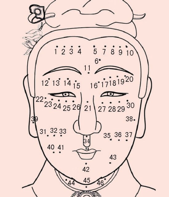 牙齿面相学图解图片