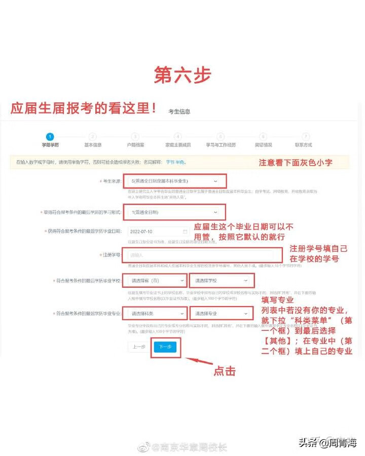 硕士研究生报名流程(硕士研究生报考条件)