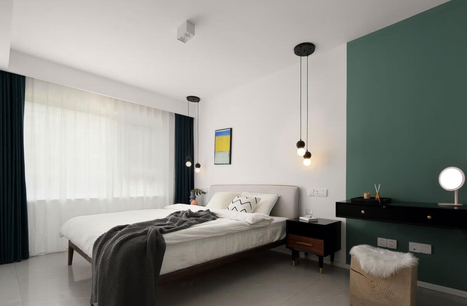 南北通透房子床怎样放(卧室南北通透床怎么放)