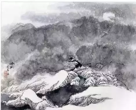 烟雾山水画(山水画风水有什么讲究)