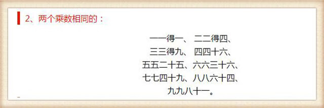 乘法口诀表怎么背得快 诀窍(怎样背乘法口诀最快)