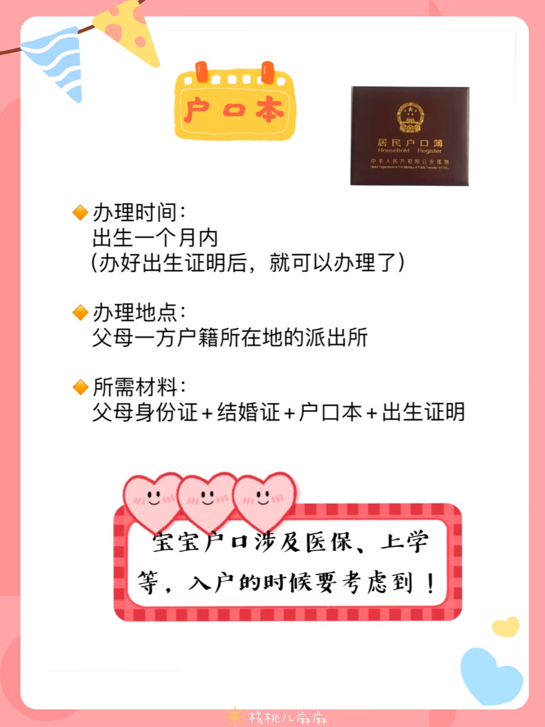 新生儿必备证件(新生儿家里必备用品)